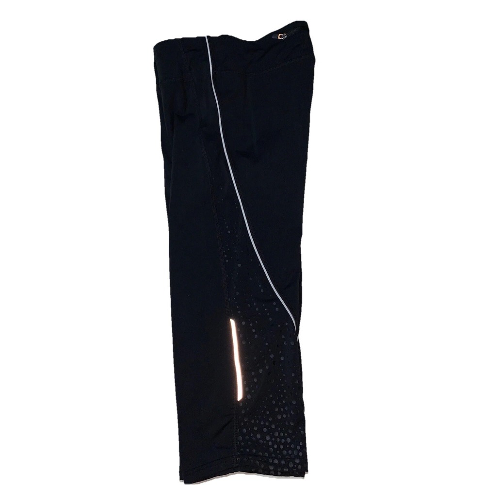 Gap Fit Reflective Legging Women's Sprint GFast‎ Activewear Bottom Medium Black